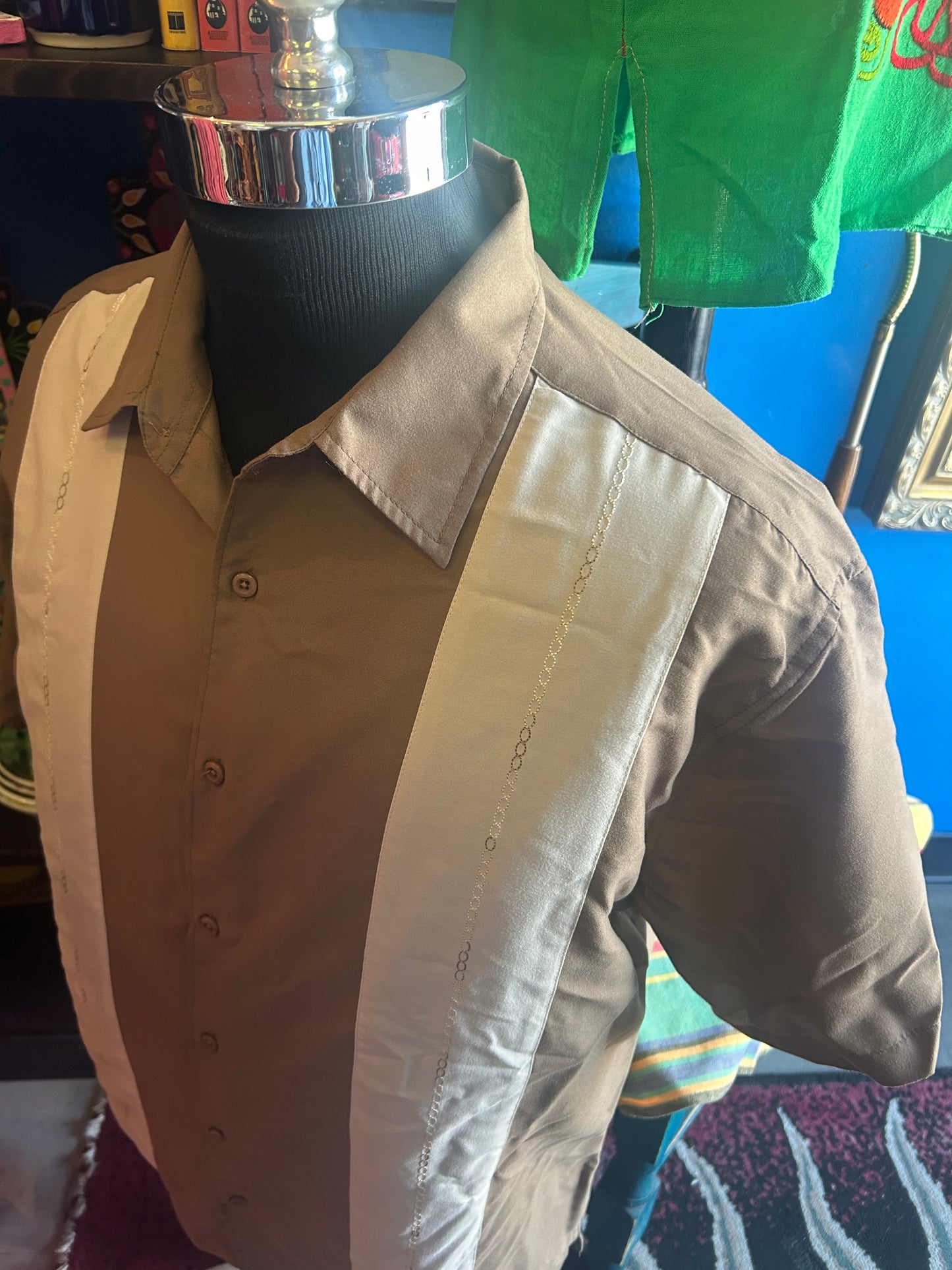 Men’s Mexican EmbroideredShirt